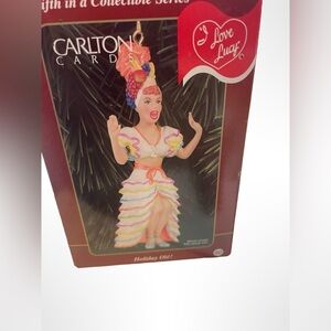 Carlton‎ cards “I Love Lucy” ornament.  In box